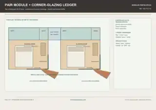 H-02 T-03 Pair component and corner-glazing ledger deck thumbnail